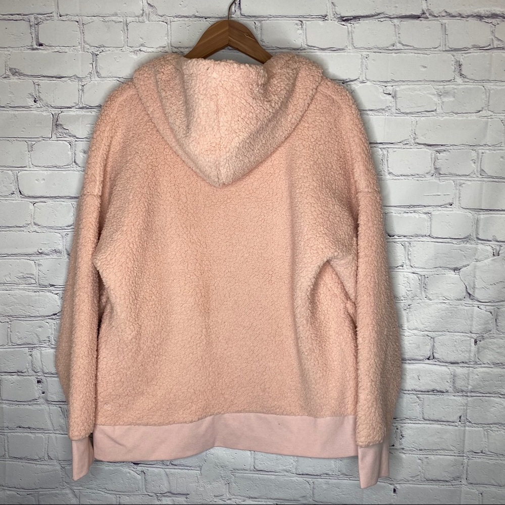 C9 by Champion Fuzzy Sherpa Fleece Teddy Zip Up Hoodie - Picture 9 of 9